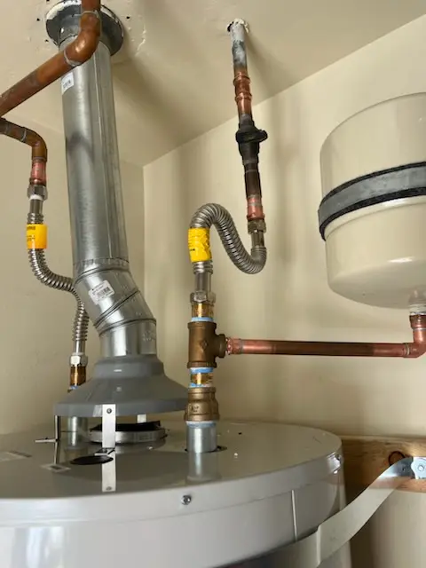 Water heater installation and plumbing repair in Buffalo Run